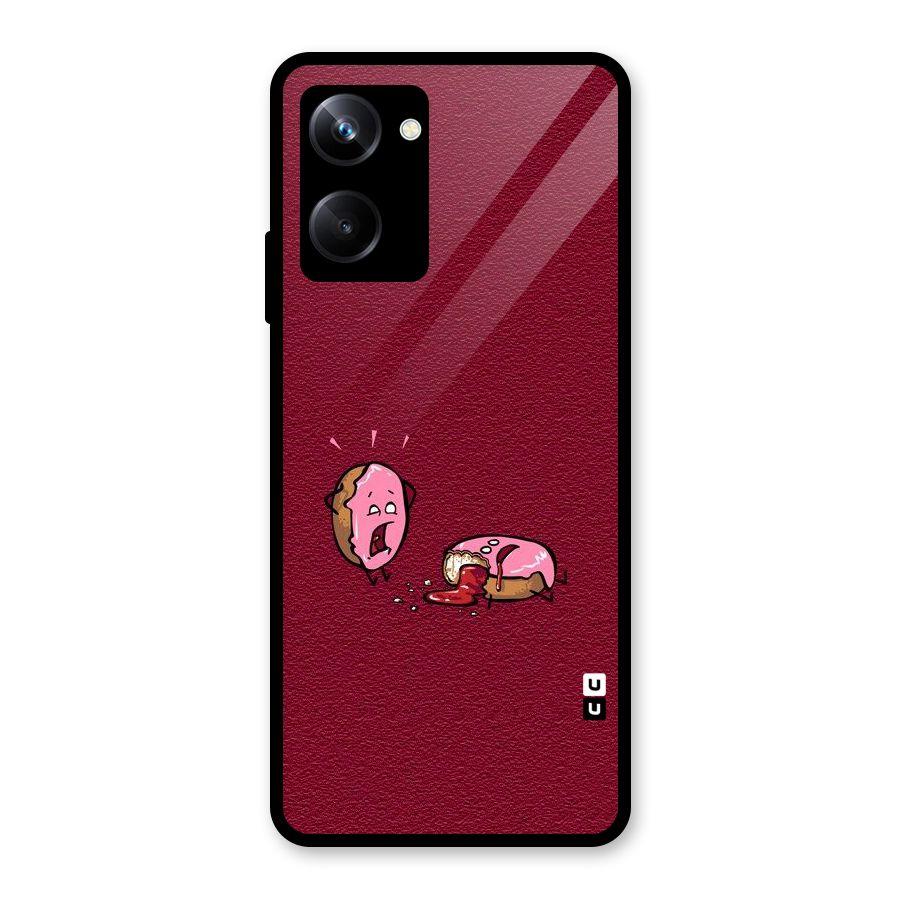 Donut Murder Glass Back Case for Realme 10 Pro