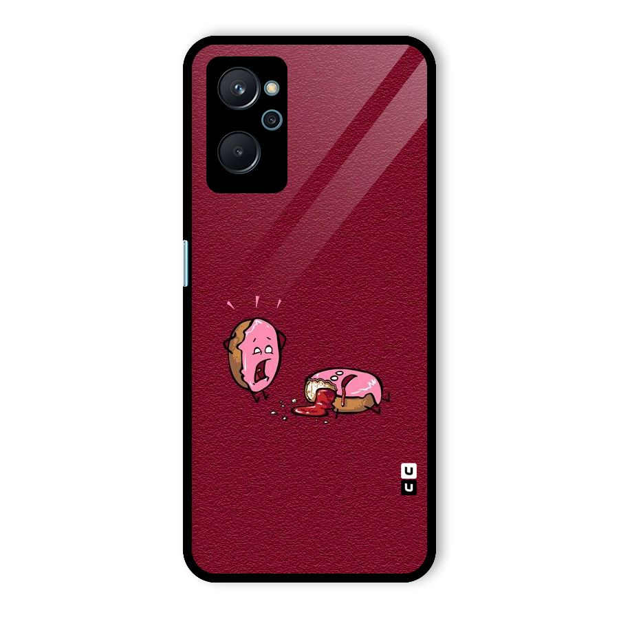Donut Murder Glass Back Case for Realme 9i