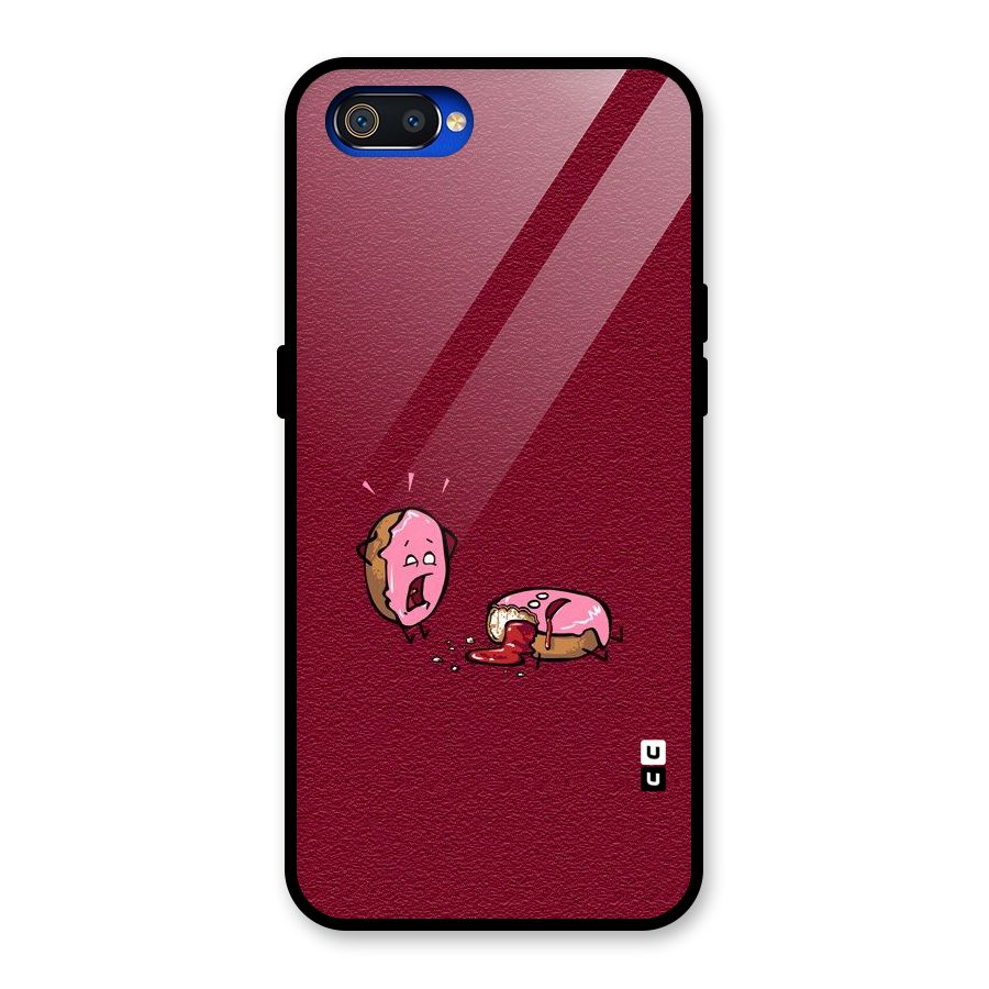 Donut Murder Glass Back Case for Realme C2