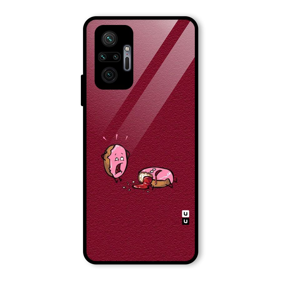 Donut Murder Glass Back Case for Redmi Note 10 Pro