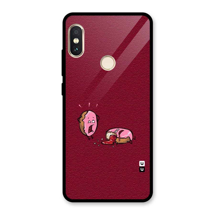 Donut Murder Glass Back Case for Redmi Note 5 Pro