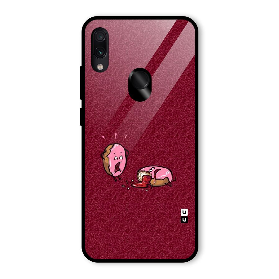 Donut Murder Glass Back Case for Redmi Note 7 Pro