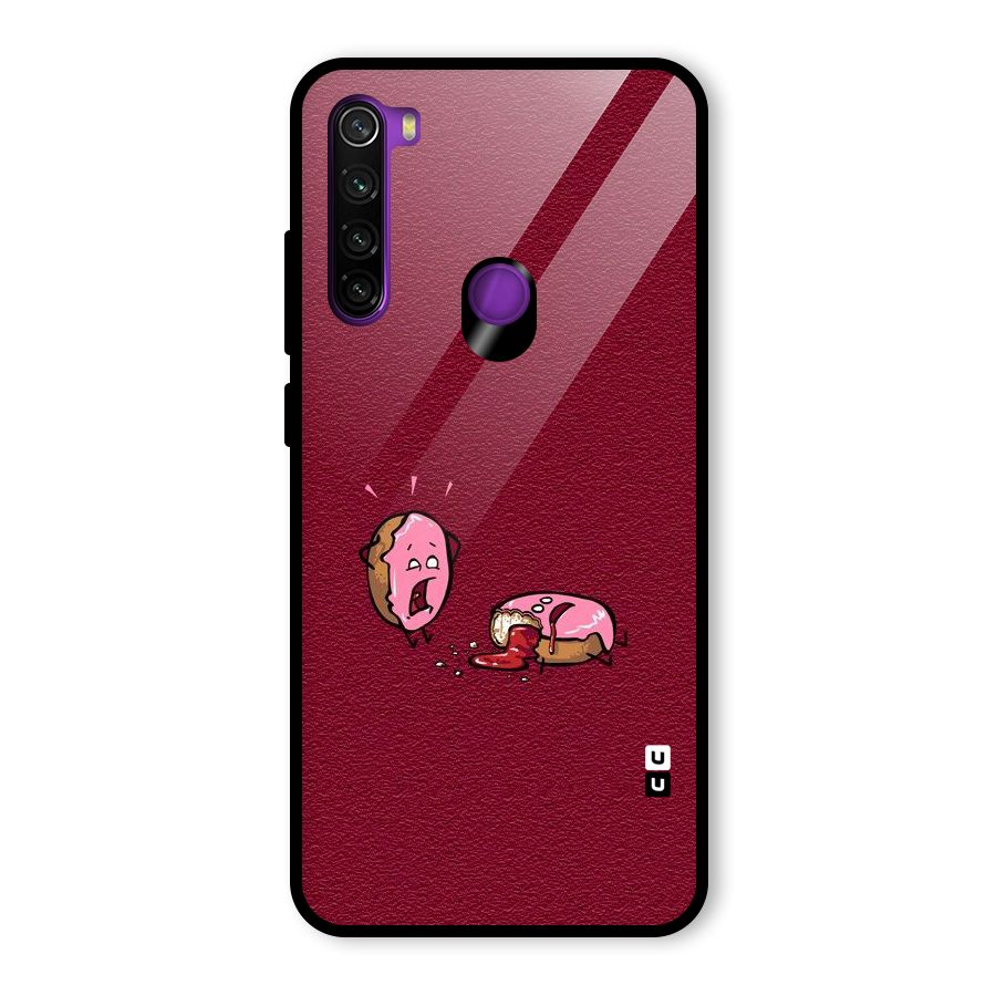 Donut Murder Glass Back Case for Redmi Note 8