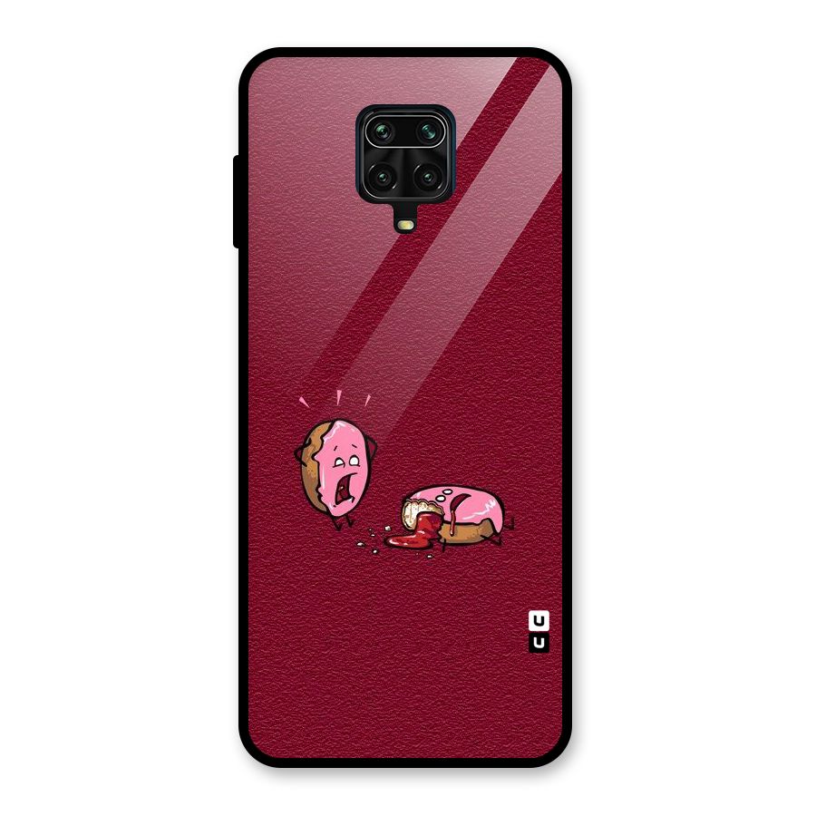 Donut Murder Glass Back Case for Redmi Note 9 Pro