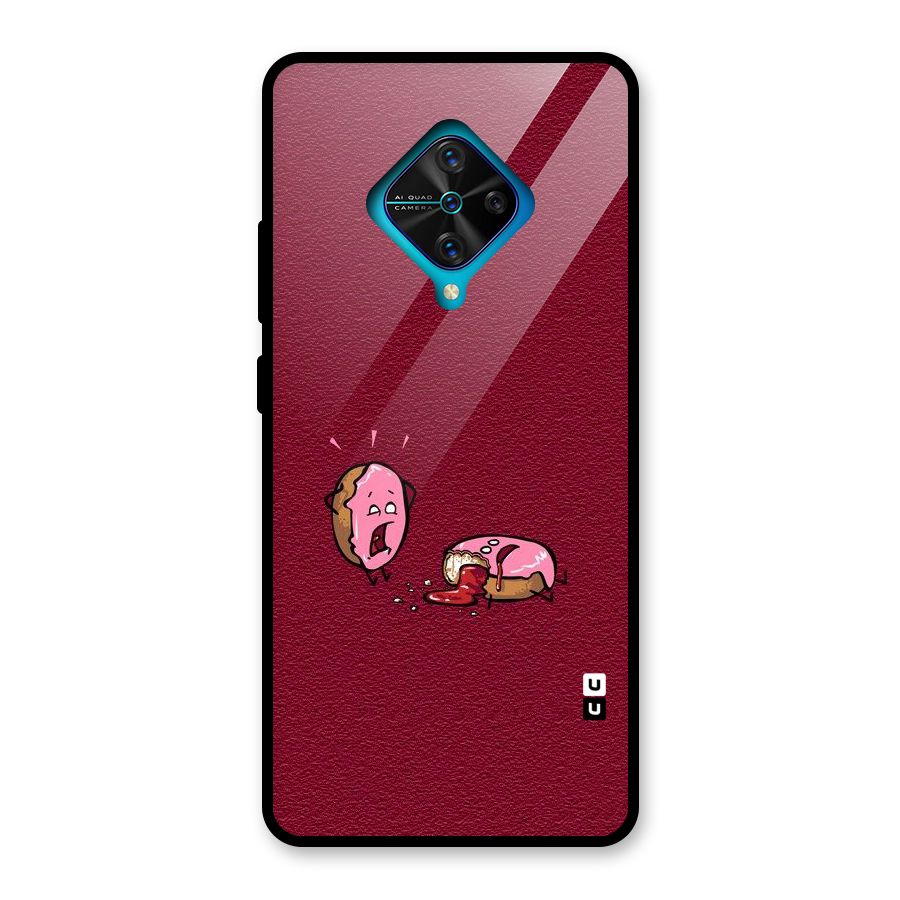 Donut Murder Glass Back Case for Vivo S1 Pro