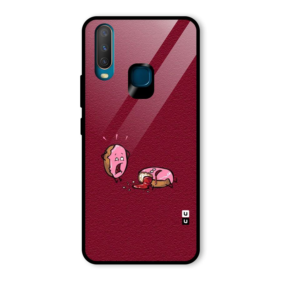 Donut Murder Glass Back Case for Vivo U10
