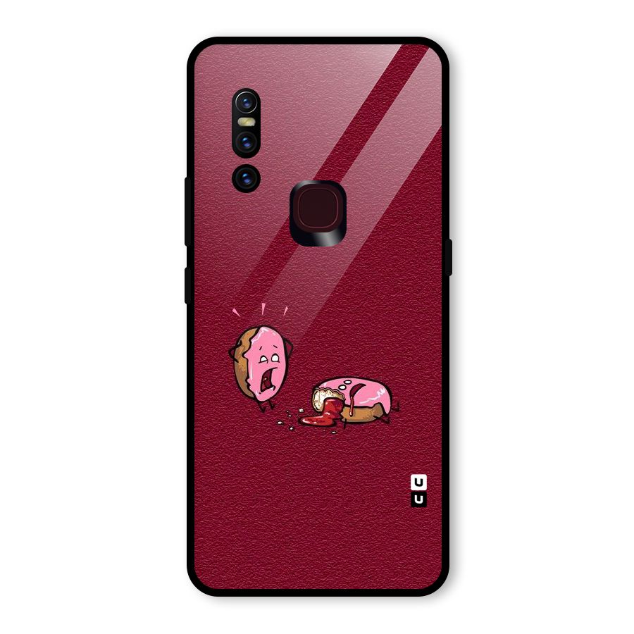 Donut Murder Glass Back Case for Vivo V15