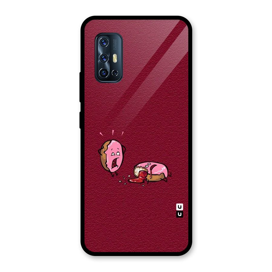 Donut Murder Glass Back Case for Vivo V17