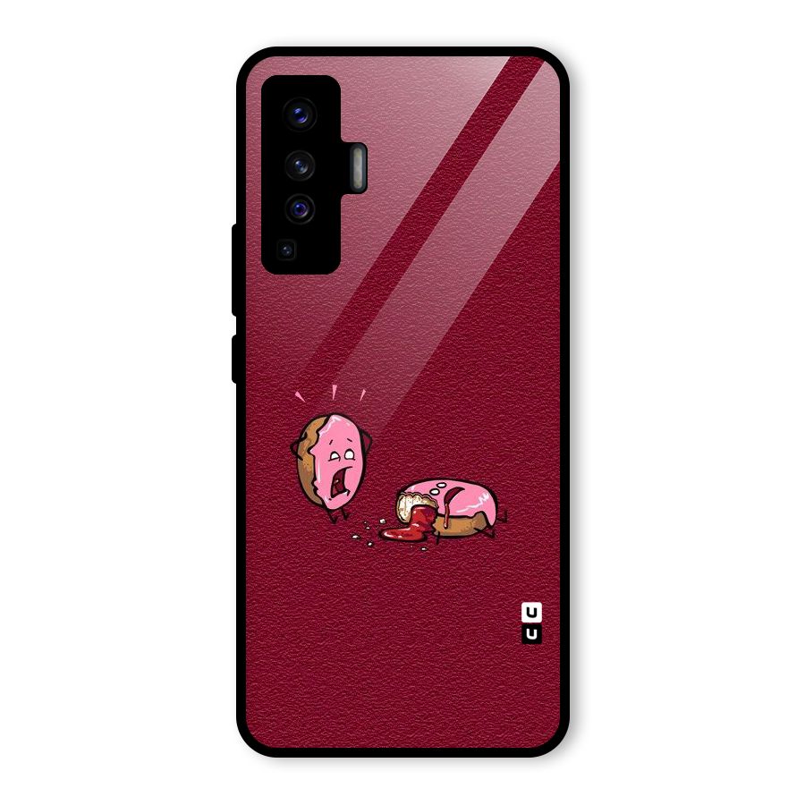 Donut Murder Glass Back Case for Vivo X50