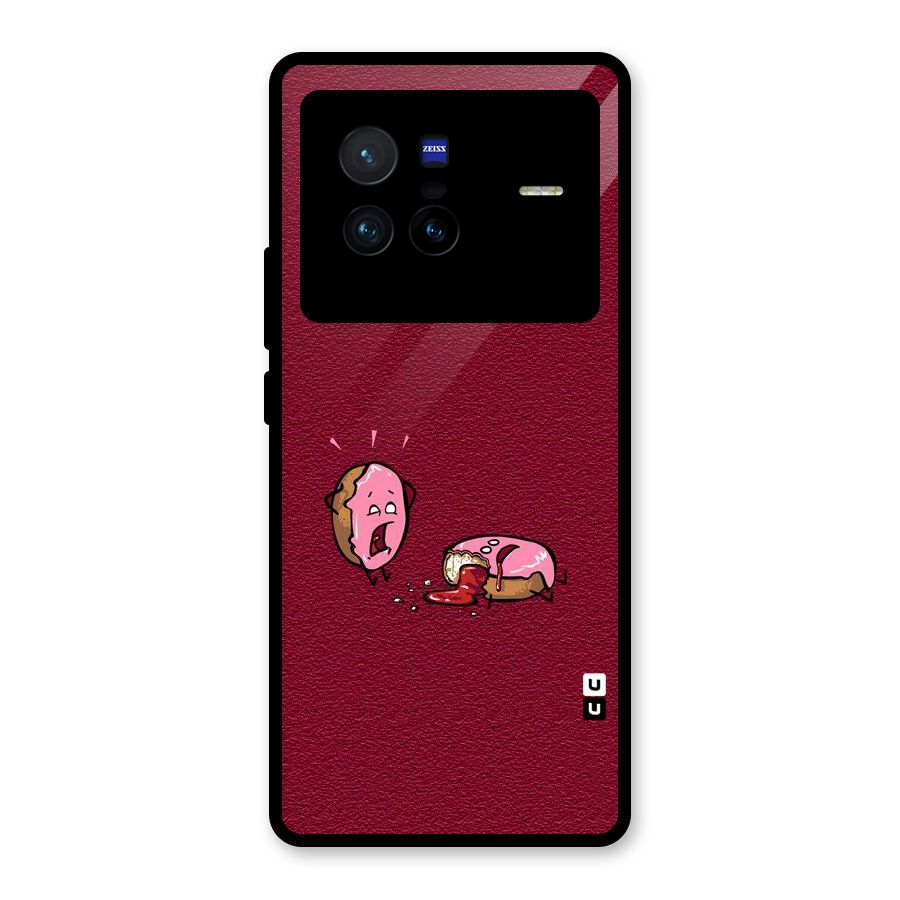 Donut Murder Glass Back Case for Vivo X80