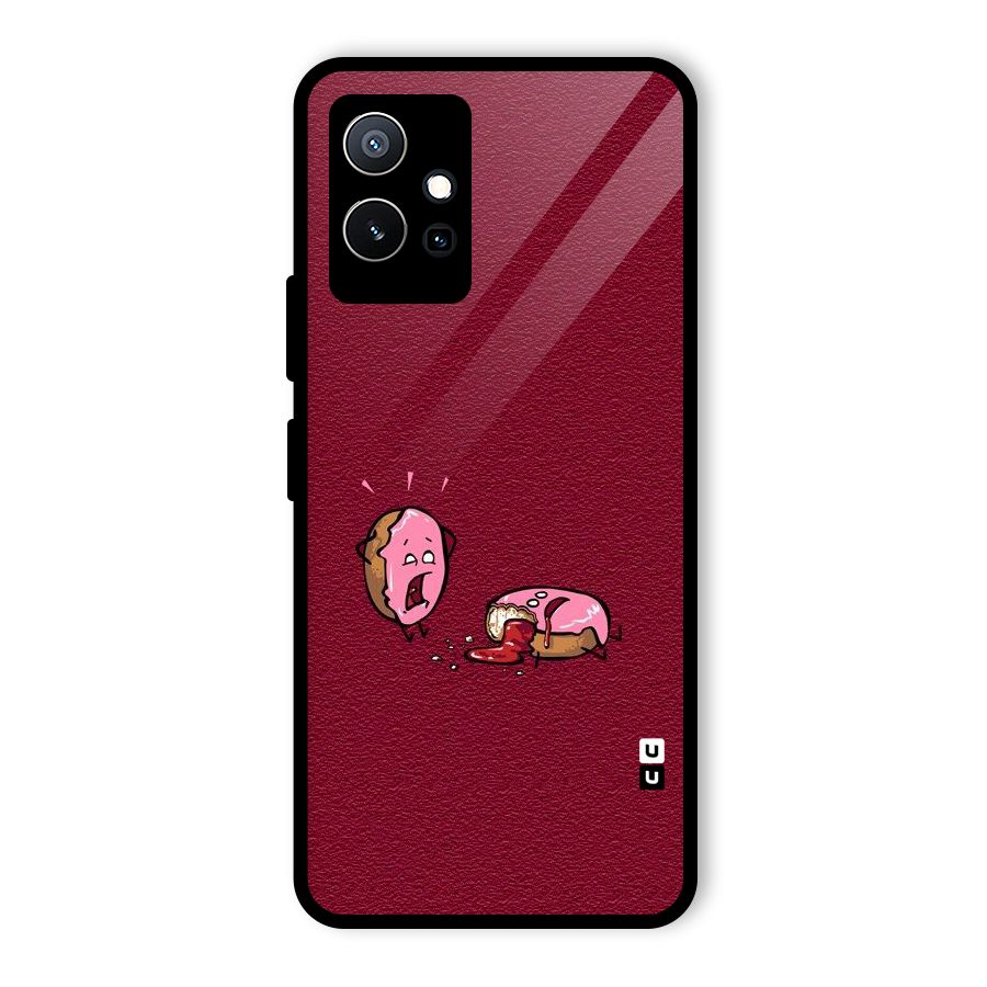 Donut Murder Glass Back Case for Vivo Y75 5G