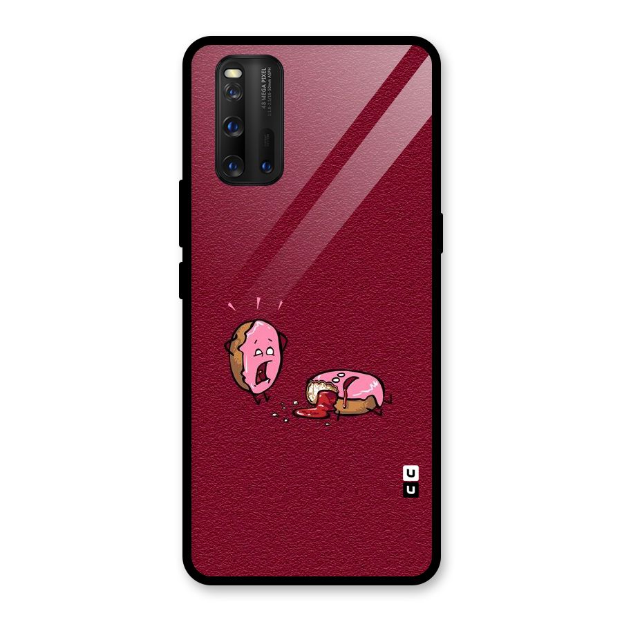 Donut Murder Glass Back Case for Vivo iQOO 3