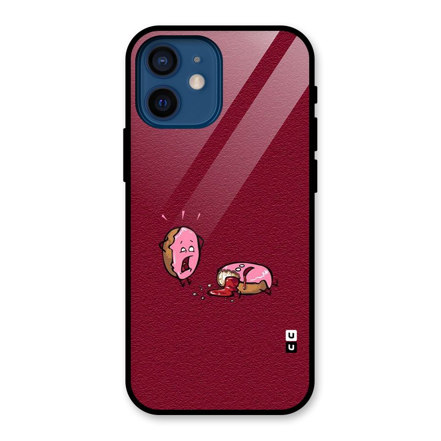 Donut Murder Glass Back Case for iPhone 12 Mini