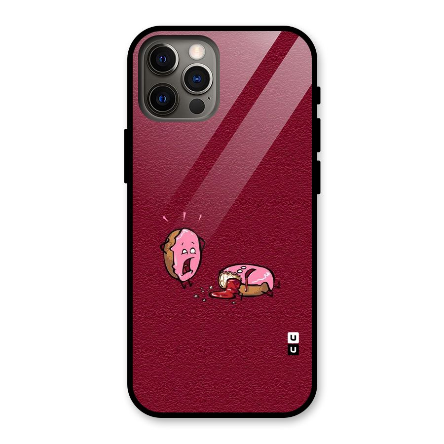 Donut Murder Glass Back Case for iPhone 12 Pro
