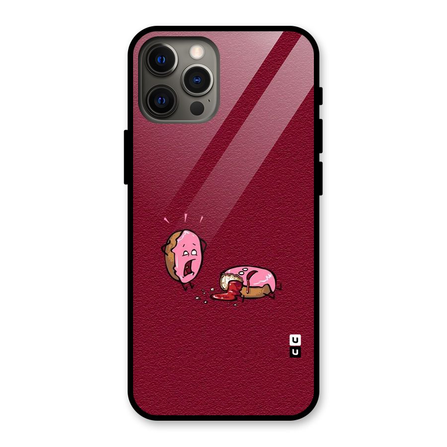 Donut Murder Glass Back Case for iPhone 12 Pro Max