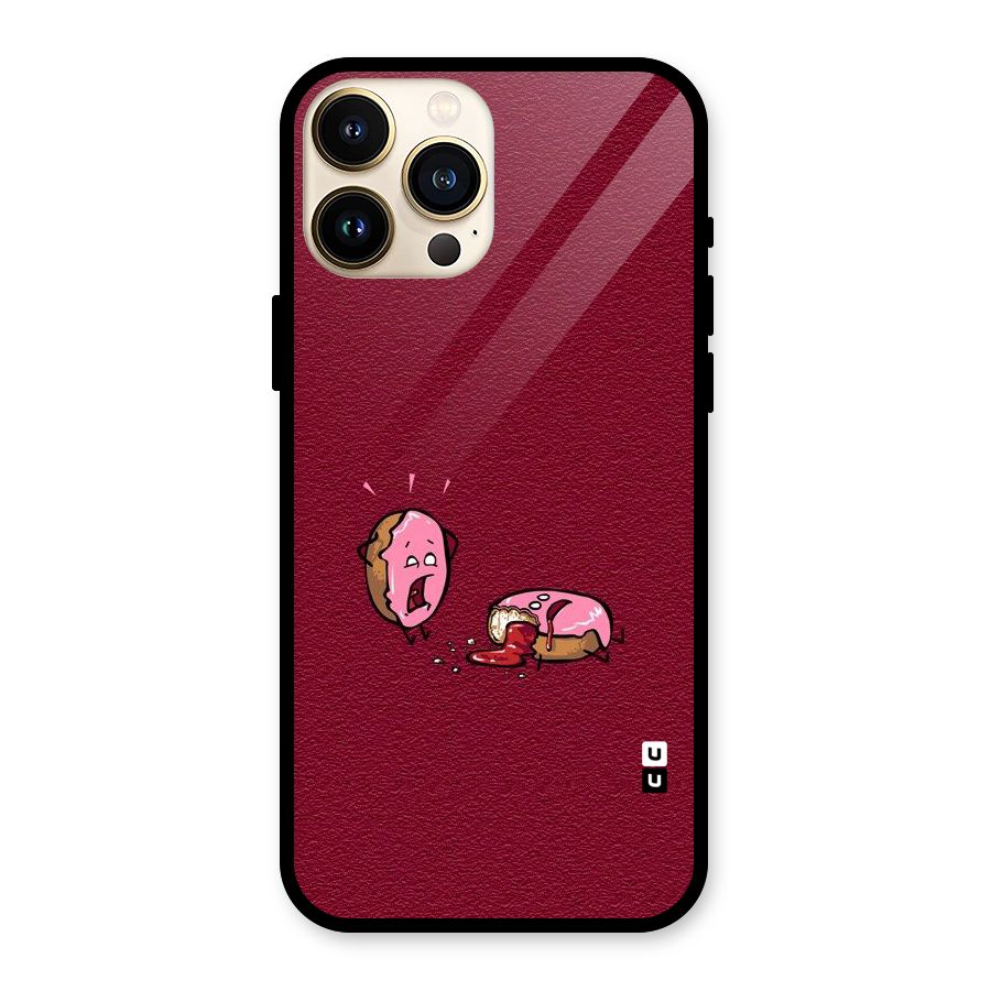 Donut Murder Glass Back Case for iPhone 13 Pro Max