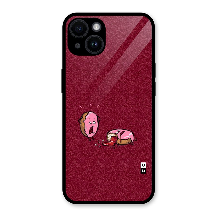 Donut Murder Glass Back Case for iPhone 14