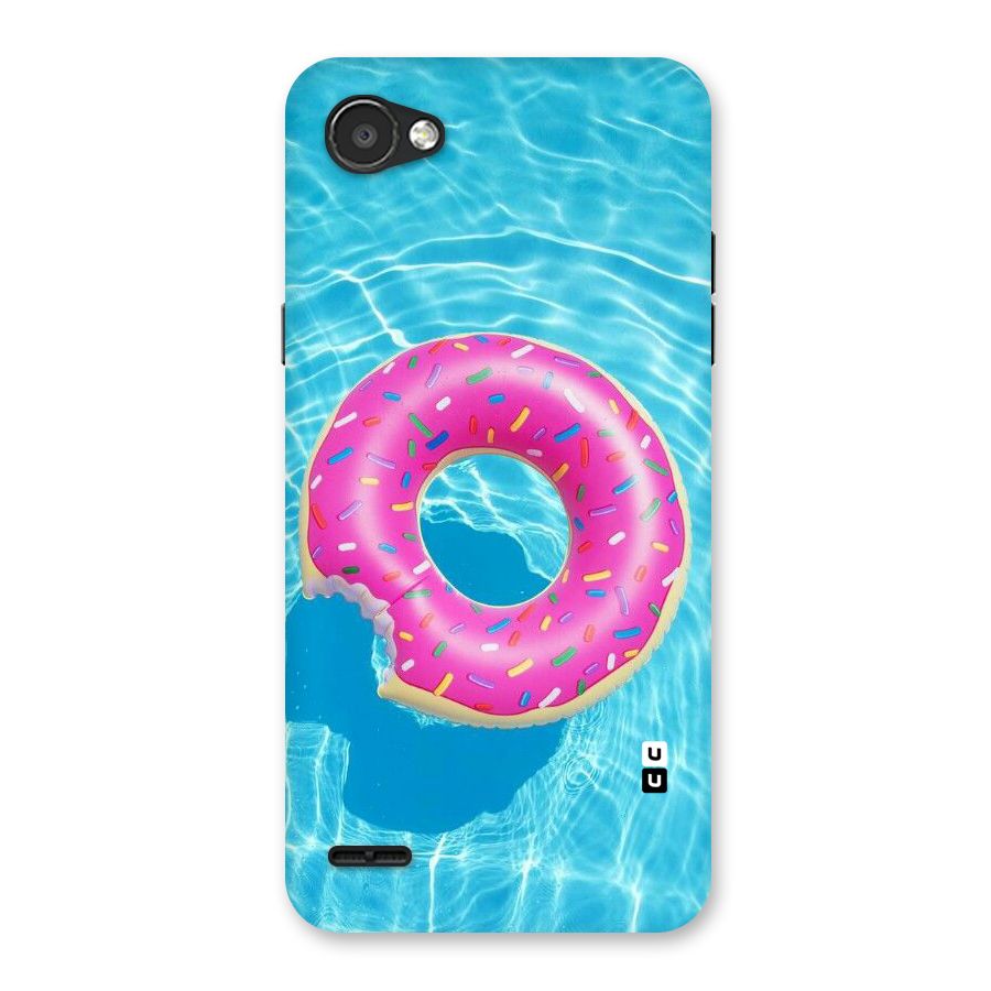 Donut Swim Back Case for LG Q6