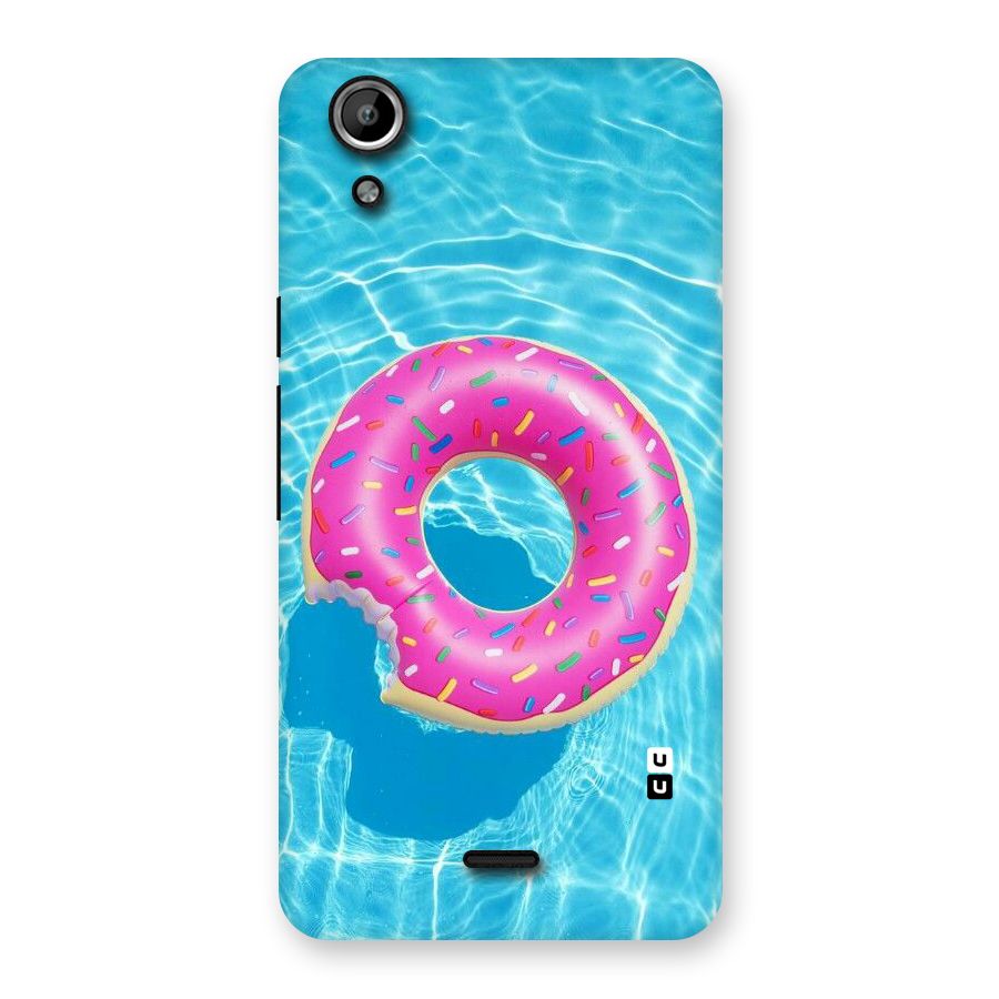 Donut Swim Back Case for Micromax Canvas Selfie Lens Q345