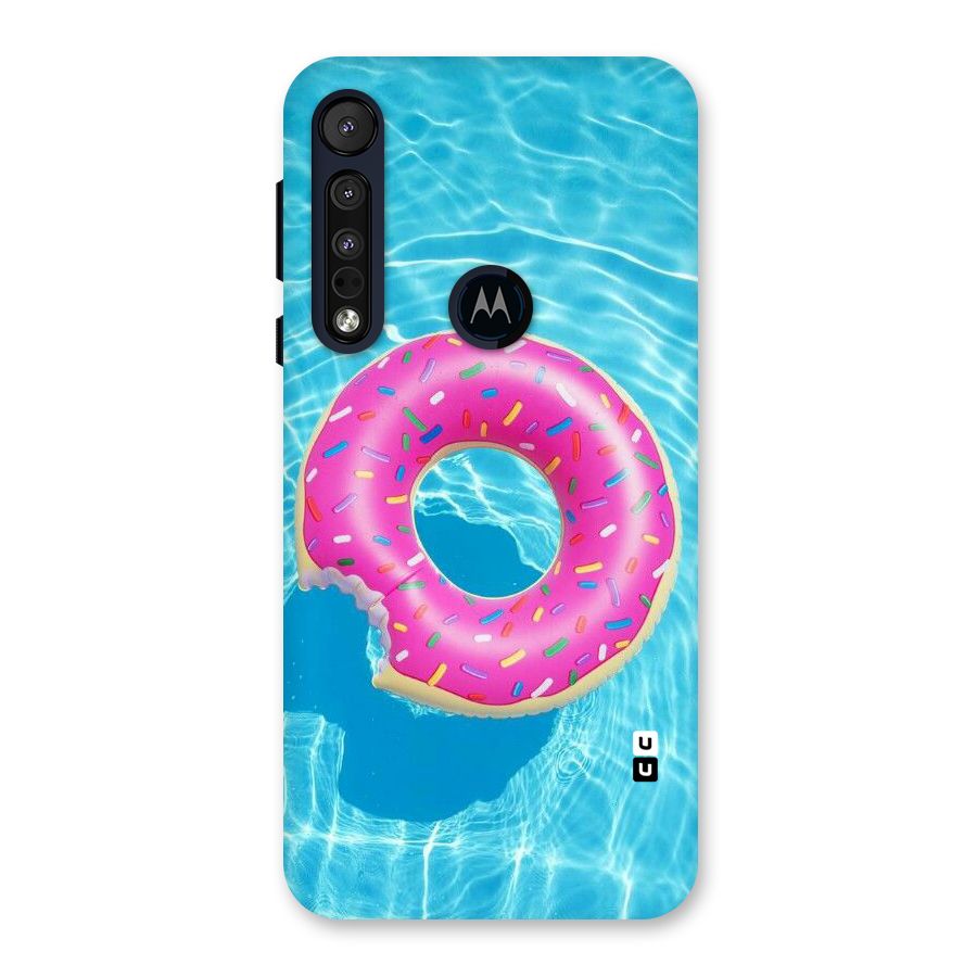 Donut Swim Back Case for Motorola One Macro