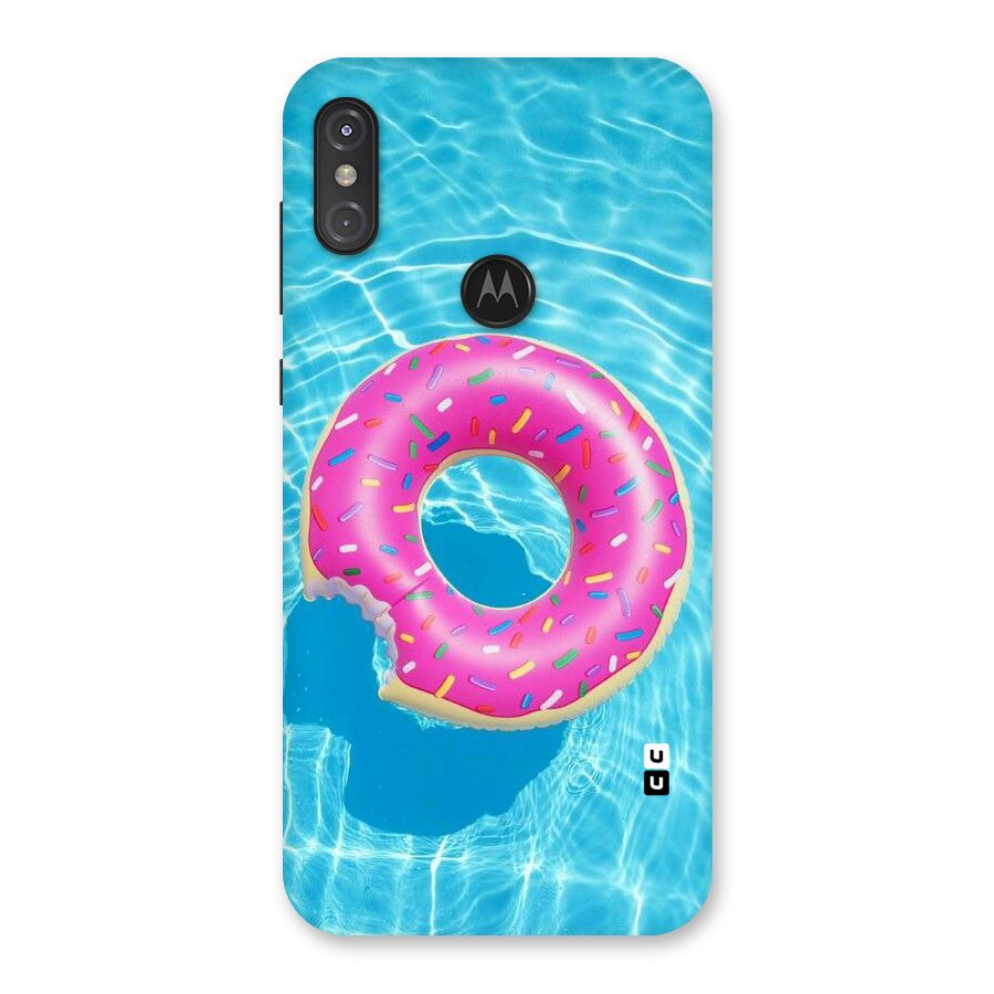 Donut Swim Back Case for Motorola One Power