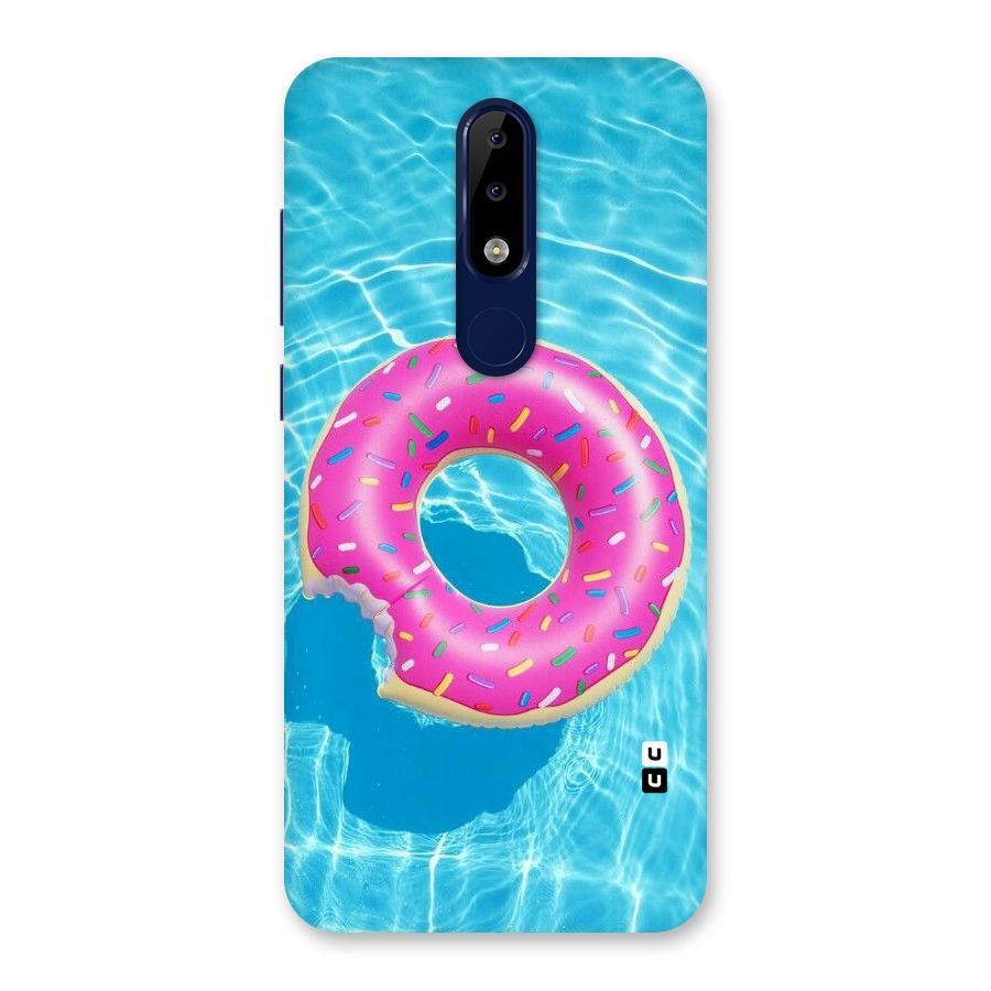 Donut Swim Back Case for Nokia 5.1 Plus
