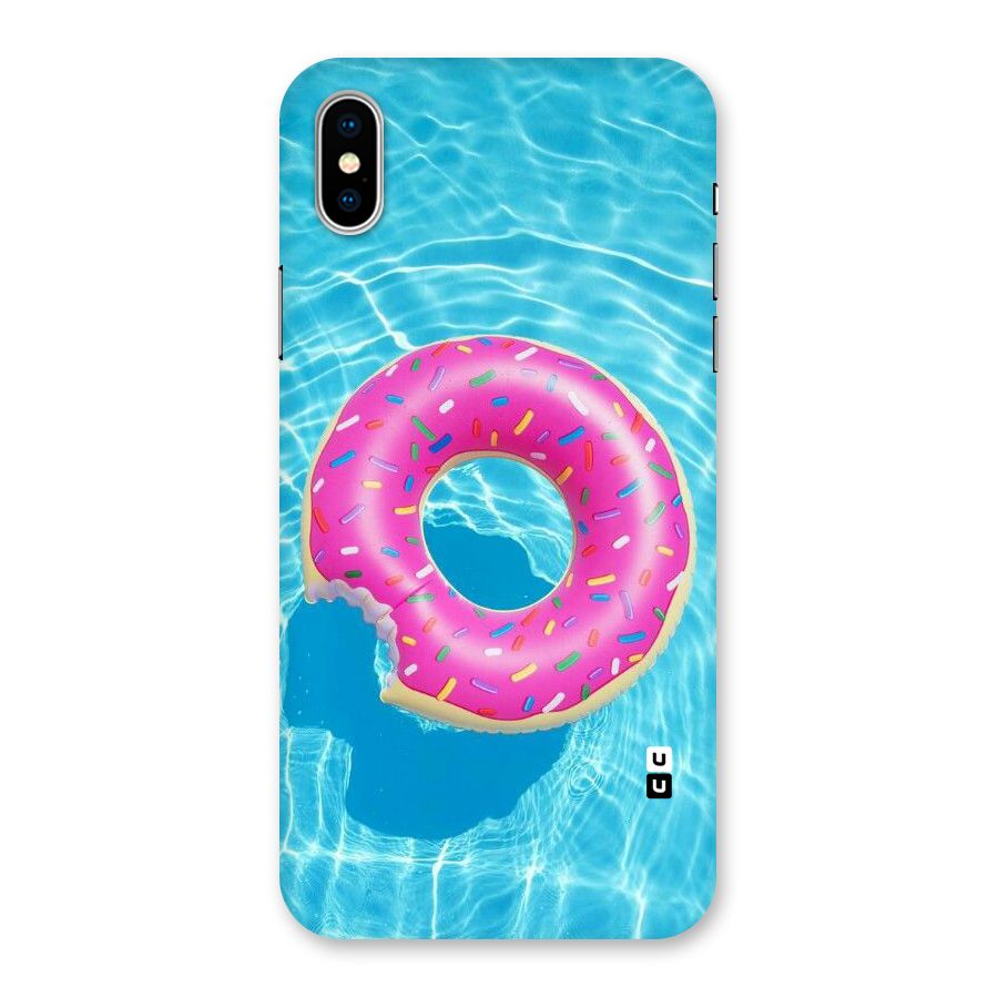 Donut Swim Back Case for iPhone XS