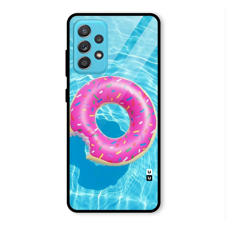 Donut Swim Glass Back Case for Galaxy A52