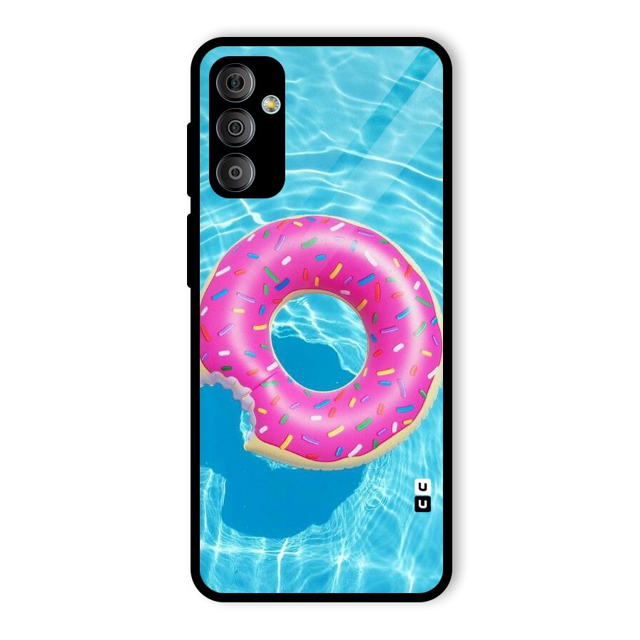 Donut Swim Glass Back Case for Galaxy F23