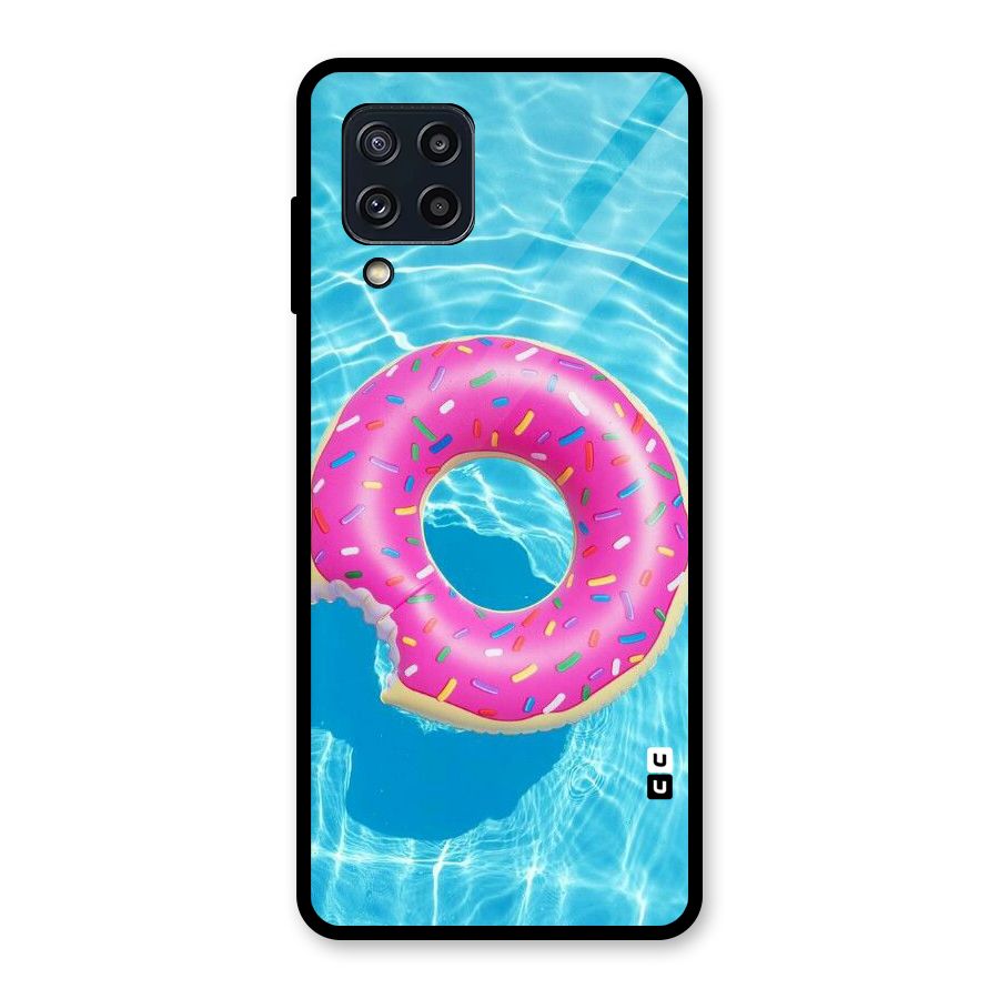 Donut Swim Glass Back Case for Galaxy M32