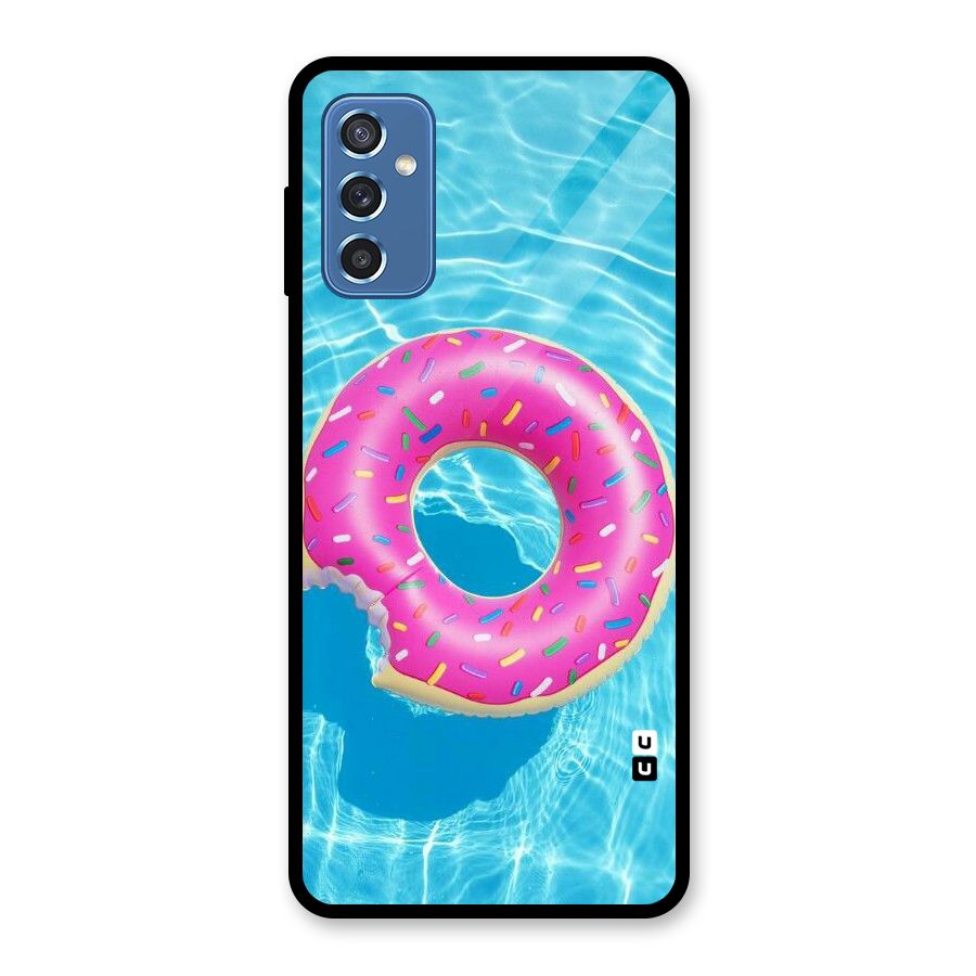 Donut Swim Glass Back Case for Galaxy M52 5G