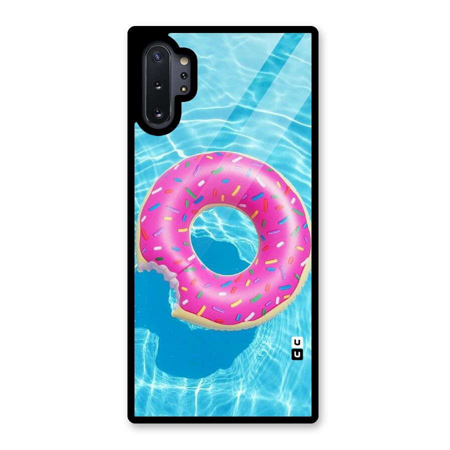 Donut Swim Glass Back Case for Galaxy Note 10 Plus
