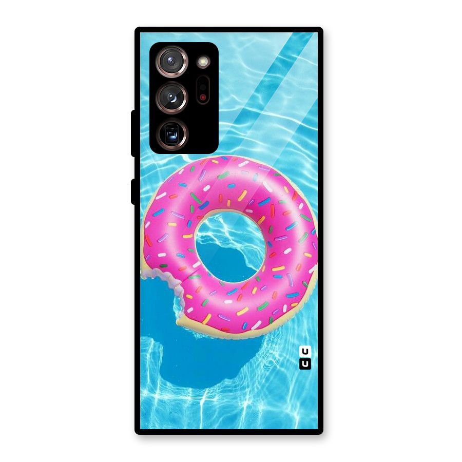 Donut Swim Glass Back Case for Galaxy Note 20 Ultra