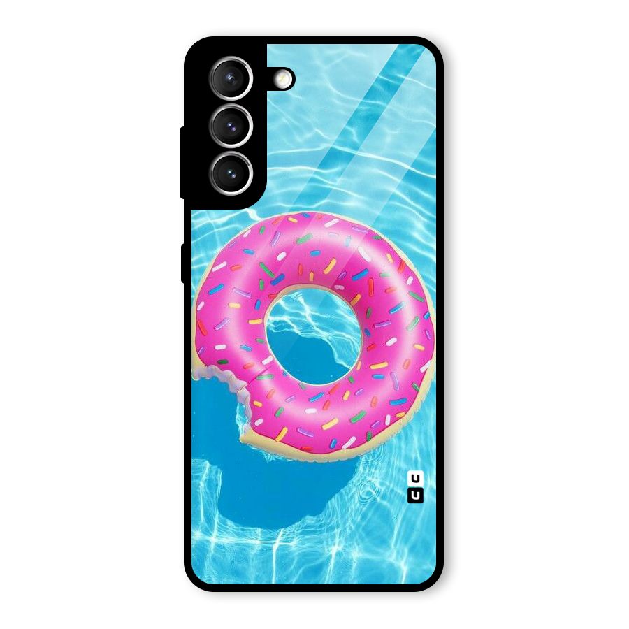 Donut Swim Glass Back Case for Galaxy S21 5G