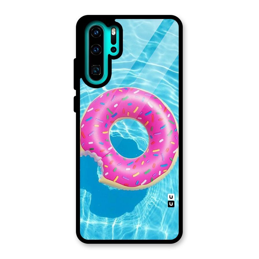 Donut Swim Glass Back Case for Huawei P30 Pro