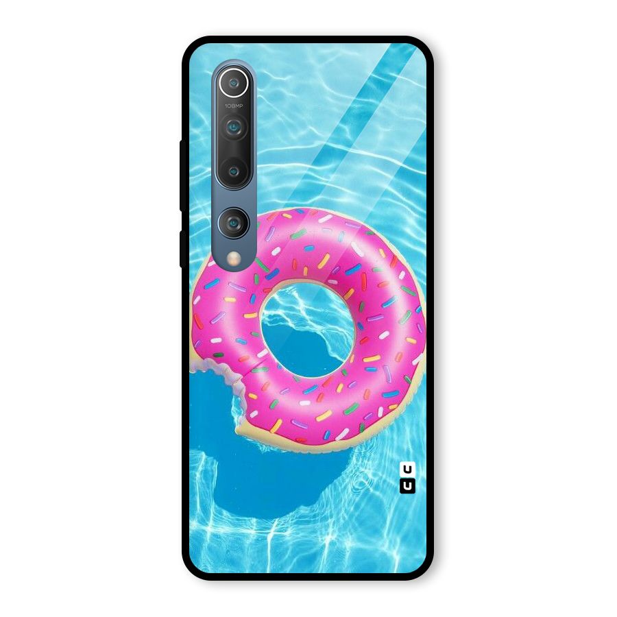 Donut Swim Glass Back Case for Mi 10