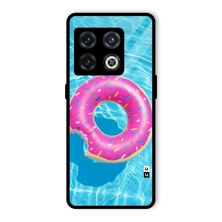 Donut Swim Glass Back Case for OnePlus 10 Pro 5G