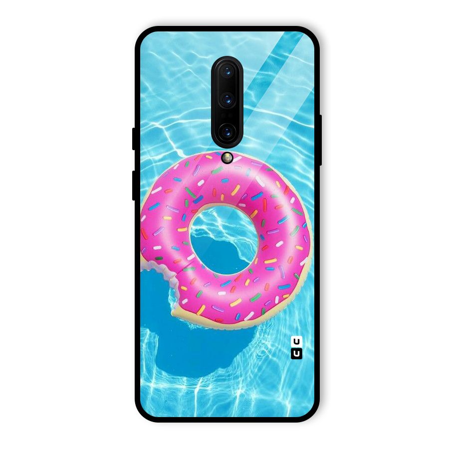 Donut Swim Glass Back Case for OnePlus 7 Pro