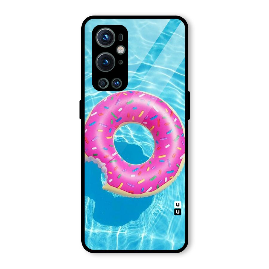 Donut Swim Glass Back Case for OnePlus 9 Pro