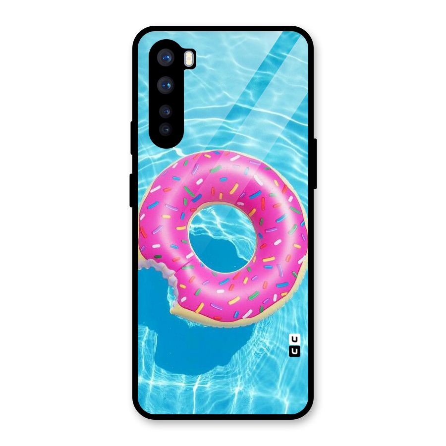 Donut Swim Glass Back Case for OnePlus Nord