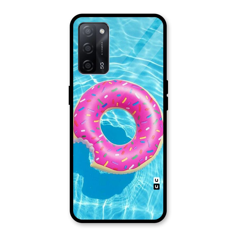 Donut Swim Glass Back Case for Oppo A53s 5G