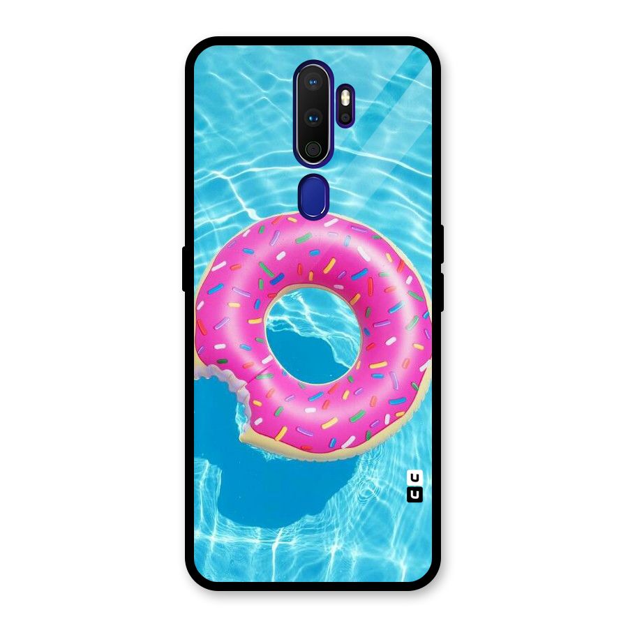 Donut Swim Glass Back Case for Oppo A9 (2020)