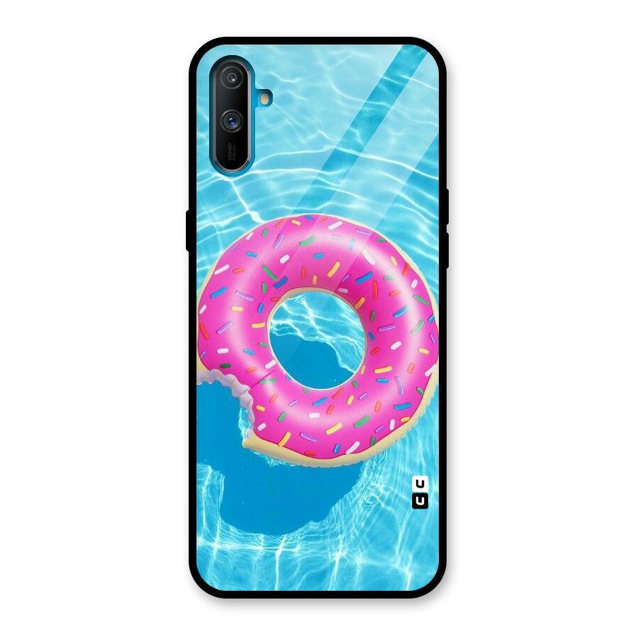 Donut Swim Glass Back Case for Realme C3
