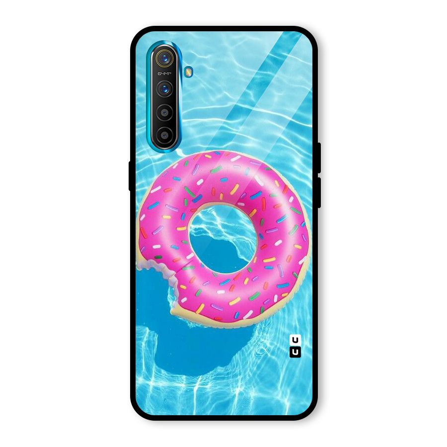 Donut Swim Glass Back Case for Realme X2