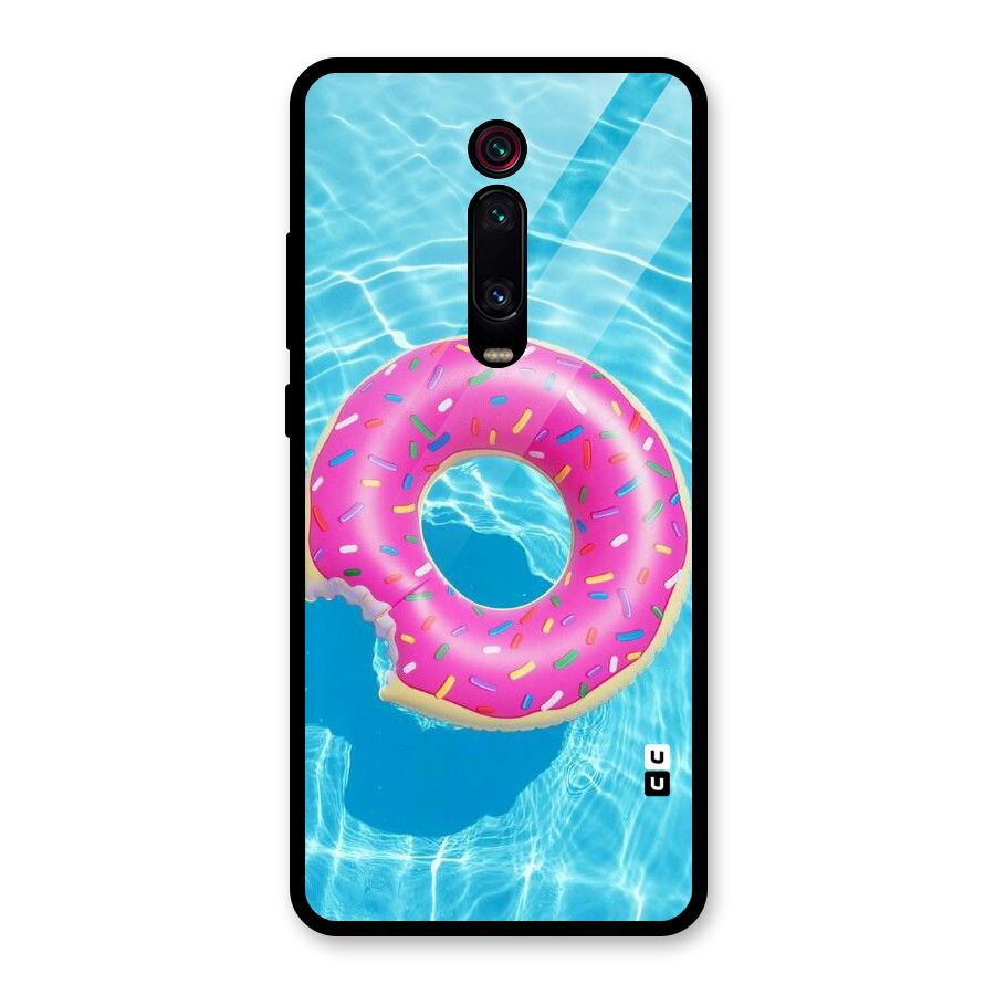 Donut Swim Glass Back Case for Redmi K20 Pro