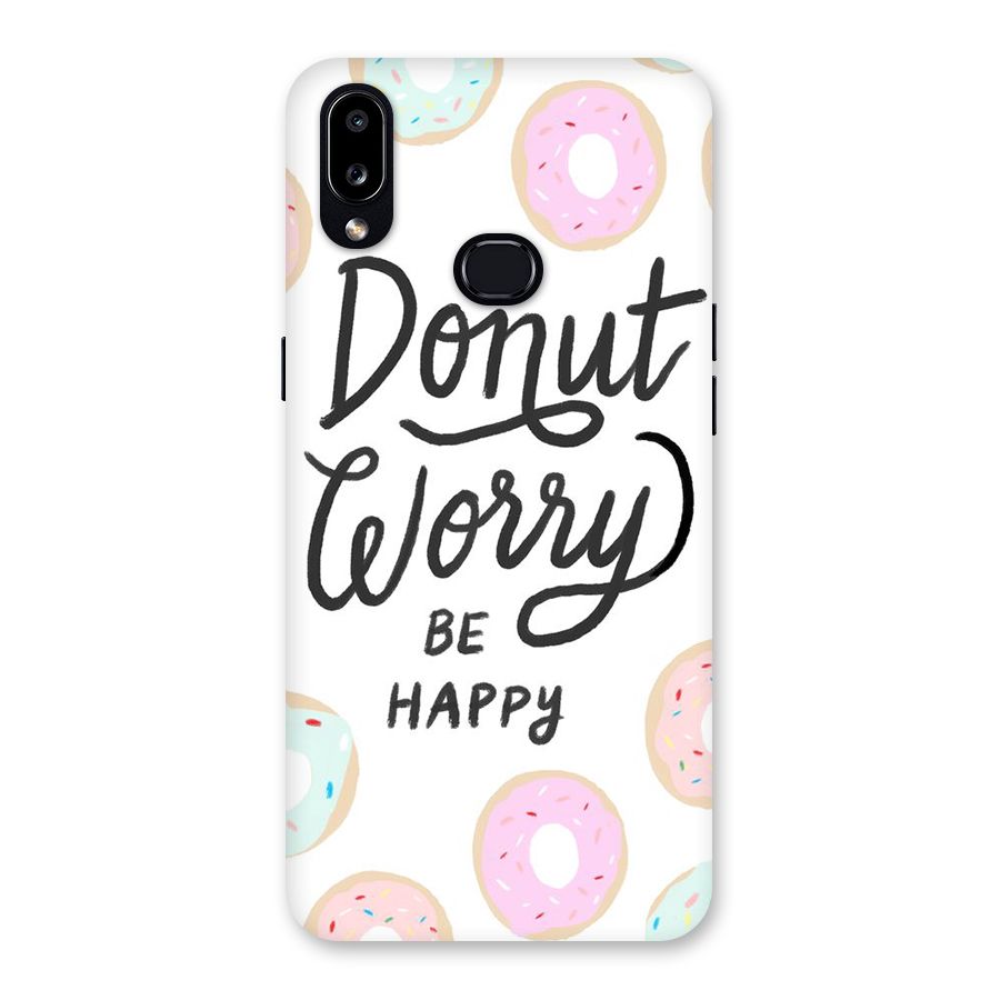 Donut Worry Be Happy Back Case for Galaxy A10s
