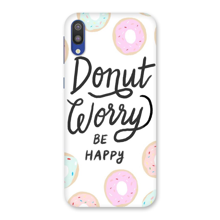 Donut Worry Be Happy Back Case for Galaxy M10