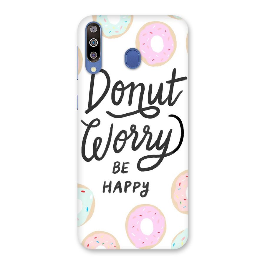 Donut Worry Be Happy Back Case for Galaxy M30