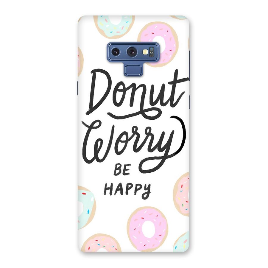 Donut Worry Be Happy Back Case for Galaxy Note 9