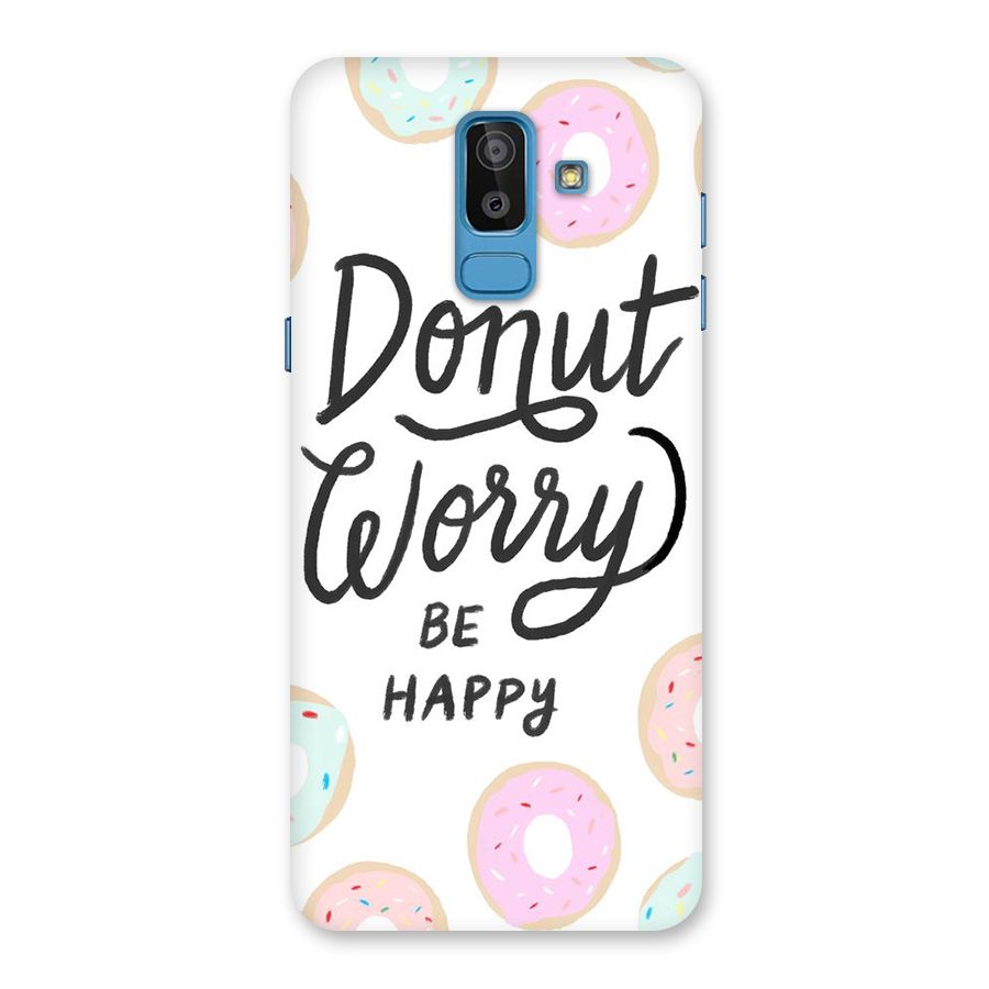 Donut Worry Be Happy Back Case for Galaxy On8 (2018)
